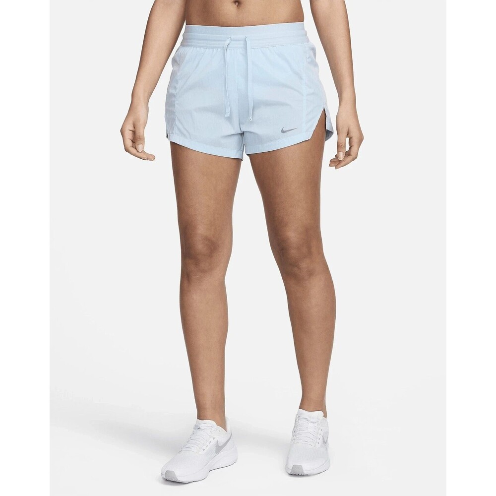 NIKE Running Division Mid-Rise 3" Brief-Lined Shorts FN2715-440 Women's Large